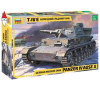 Zvezda 1/35 3641 German Medium Tank Panzer IV Ausf.E
