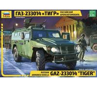 Russian Armored Vehicle Gaz Tiger Mobility 4x4 Plastic Kit 1:35 Model