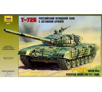 Zvezda Model Kit Tank T-72B 1:35 scale with ERA 500783551