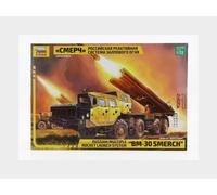 1:35 ZVEZDA Truck Bm-30 Smerch Russian Multiple Rocket Missile Launch Kit ZS5072