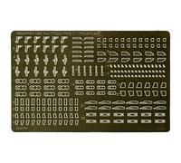 1/350 Scale F-4J Phantom II Aircraft Upgrade Set - Photo-Etched Detailing Parts For 6 Aircraft Models