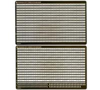 1/350 Scale Modern Russian/Soviet Navy Universal Railings - Photo-Etched Metal Upgrade Parts For Warship Model Builders