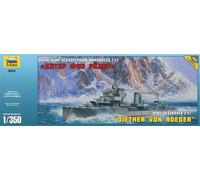 ZVEZDA 9043 1:350 German Destroyer Z-17 Diether v.Roeder