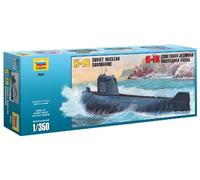 1:350 Zvezda K-19 Sov.Nuclear Submarine Kit ZS9025 Model