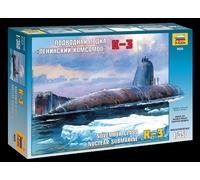 ZVEZDA 9035 1:350 K-3 November Class Nuclear Submarine