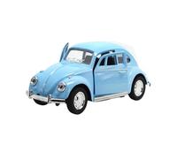 1:36 For Beetle Retro Classic Car Alloy Diecast Car Model Children Toys Miniature Plays Vehicles Vehicles Kit(Blue)