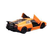 1/36 For Lamborghini LP670-4 Super Sport Toy Car Diecast Metal Miniature Model Pull Back Collection Gift Hobby Vehicles Playgame Kit(Orange)