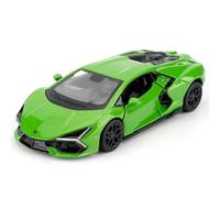 1/36 Lamborghini Reventon Toy Car, Model Car with Pull Back Function, Model Toys with Open Door, Suitable for Collection and Gift for Kids Toys Green