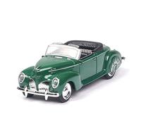 1: 38 For Lincoln Convertible Classic Car With Sound And Light Simulation Alloy Toy Car Model For Gift Mini Replica Toys(green)