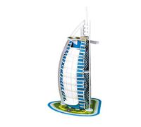 (#1) 3D Paper Jigsaw Puzzle DIY Craft World Architecture Model Improving Problem-Solving Ability Perfect Creative Gift for Kids