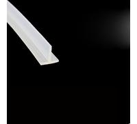 1-3Meter T Shape Silicone Sealing Strip Rubber Weatherstrip T-Type Ditch Cover Decorative Kitchen Slit Strip Waterproof-T-36,3M