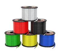 1.3mm² 16awg Silicone Electrical Wire Cable 6 Colors 6x10Meters 16 Gauge Hookup Wires kit Stranded Tinned Copper Wire Flexible and Soft High Temperature Resistance