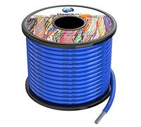 1.3mm² 16awg Silicone Electrical Wire Cable Blue 15Meters 16 Gauge Hookup Wires kit Stranded Tinned Copper Wire Flexible and Soft High Temperature Resistance