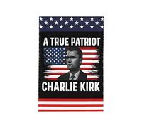 1/3pack A True Patriot Charlie Kirk Bumper Sticker,We Stand with Charlie Kirk Sticker,Freedom,RIP CharlieKirk Vinyl Decals,Justice for Charlie Patriotic Political Decals Gifts for Car Truck Windows