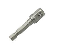 1/3pc Impact Socket Adapter 1/4 3/8 1/2 Inch Nut Driver Sockets Hex Shank Extension for Screwdriver Handle Tool for Loosening and Tightening(B)