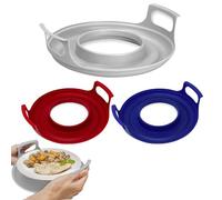1/3pc Microwave Bowl Holder - Microwave Plate Tray with Handles | Microwave Dishes Bowls Holder | Microwave Cool Caddy with Handles | Food Tray Holders for Hot Cold Bowl Plates