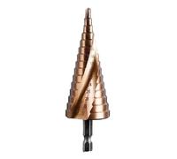 1/3pcs 4-12mm/20mm/32mm M35 5% Cobalt HSS Step Drill Bits For Stainless Steel Metal Wood, Hex Core Stepped Bit Set(4-32mm)