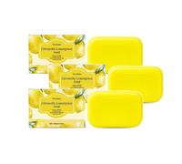 1-3pcs Citronella Lemongrass Soap Deep Cleansing Exfoliating Reusable Lather Enhancing Dead Skin Removing Body Cleanser