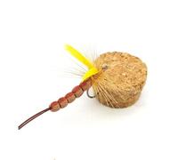 1/3pcs Dry Fly Fishing Flight Top Water Bait Artificial Fishing Bait Decoil Top Water Hook Artificial Lure