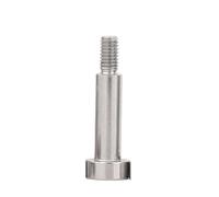1~3pcs Hexagon Socket Cap Head Shoulder Roller Bearing Screw M6 M8 M10 304 Stainless Steel Positioned Shaft Stripper Bolt Metric(D8xM6-3pcs,50mm)