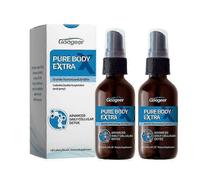 1-3pcs Pure Body Extra Nanosized Zeolite Spray Natural Daily Detox for Women Men Travel-Friendly Body Care Freshness 2pcs
