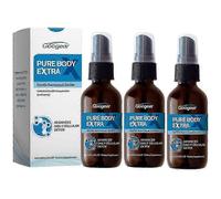 1-3pcs Pure Body Extra Nanosized Zeolite Spray Natural Daily Detox for Women Men Travel-Friendly Body Care Freshness
