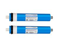 1-3PCS Reverse Osmosis RO Membrane 75GPD / 100GPD Replacement Water Filter System Purifier Drinking ULP1812-75 / ULP2012-100 Reduces Contaminants(2 Pieces,75GPD)