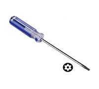 1/3pcs Star-Head Screwdrivers,T8/T9 Tamper Proof Screwdriver Security Torx Driver for Xbox 360 Wired and Wireless Controller Or Slim Disassembly CR-V Steel (1pcs, T8)