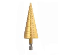 1/3pcs Titanium Coated Step Drill Bit For Metal Wood,4-12mm 4-20mm 4-32mm Opener Hole Cutter,Woodworking High Speed Steel Set(1pcs 4mm-32mm)