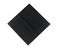 1.3W Monocrystalline Solar Panel, 98×98mm 5.5V 20.5% Efficient Charging Panel for Small Devices and DIY Renewable Energy Projects