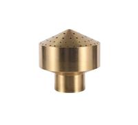 1/4" 1/2" 3/4" 1" 1.5" 2" Female Thread Firework Fountain Brass Scattering Nozzle Sprinkler Garden Park Hotel Pond Landscape Tool for Garden Water Displays(1I2 inch)