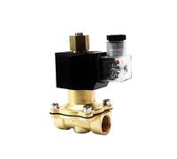 1/4" 1/2" 3/4" 1" 2" Normally Open Brass Solenoid Valve 220v 24V 12V 220V 110V Waterproof