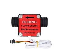 1/4" 1/2" 3/4" Gear Flowmeter Flow Sensor Milk Oil Meter Switch for Viscous Liquid DC3.5~24V(1/4)