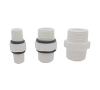 1/4" 1/2" Male with Seal O-Ring 3/4" Without O-Ring POM Connector Fitting Aquarium Reverse Osmosis RO Water Dispenser(1/4") Brass Hose