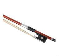 1/4 1/8 1/10 Violin Bow with White Horsehair Red Sandalwood Handle for Practice Use Balanced Weight and Construction (1/4)