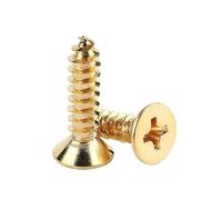 1/4/10/20pcs M3 Brass Sink Head Flat Self-tapping Screws(100mm,M8 (1Pcs))