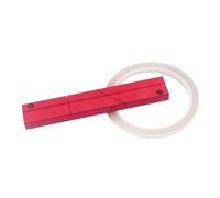 1/4 10" Tape Splicing Set and Leader Tape Open Reel Splicing Kit for Metal Tape Splicing Block Recorders