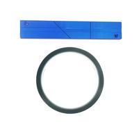 1/4 10Inch Tape Splicing Set And Leader Tape Splicing Block Kits Metal Professional Block For Open Open Reel