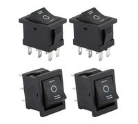 1/4/10Pcs Marine Boats Rockers Switches 6 Pin Toggle Switches 250V 6Amp 125V 10Amp Rockers for Marine Boats Rocker for Car
