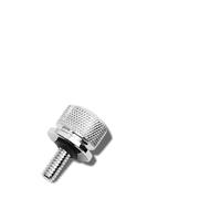 1/4"-20 Rear Fender Seat Bolt Nut Motorcycles Mount Screw Kit Compatible With Softail FL Sportster 1200 Street Bob Electra Glide Dyna(Only Chrome Bolt)