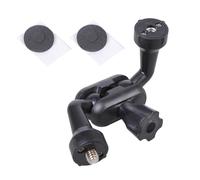 1/4-20 Thread Camera Extension Rod 12cm Length 360 Egree Rotation Design for Tripods Lights Phone Holders Black Action Camera Accessories Adapter