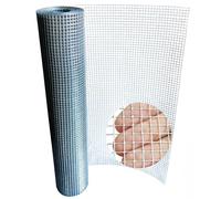 1/4" 23 Gauge Galvanized Hardware Cloth - 24" x 35ft Welded Wire Mesh (Hot-Dip Galvanized After Welding) - Heavy Duty Chicken Wire for Garden Fencing, Vegetable Protection, Animal Cages, DIY Projects