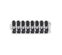 1/4" 25MM HEX Shank TX30 Impact Control Screwdriver BITS Set, S2 Steel Blades, Suitable for Impact Drivers, 8 in Pack