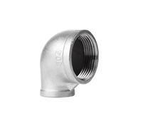 1/4" 3/8" 1/2" 3/4" 1" 1-1/4" 1-1/2" BSP Female 304 Stainless Steel 90 Degree Elbow Reducer Pipe Fitting Coupling Joint(1.5 BSP to 1.2 BSP)