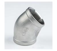 1/4" 3/8" 1/2" 3/4" 1" 1-1/4" 2" Elbow 3way 4way Threaded Pipe Fitting Coupler Stainless Steel 304 BSP Joint Overview Adapte(8,3/8") Barb Fittings