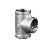 1/4" 3/8" 1/2" 3/4" 1" 1-1/4" 2" Elbow 3way 4way Threaded Pipe Fitting Coupler Stainless Steel 304 BSP Joint Overview Adapte(14,1-1/2") Barb Fittings