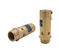 1/4 3/8 1/2 3/4 1 Inch Spring Type Copper Safety Valve A28X-16T Brass Relief Valve 8bar/13bar/16bar 1Pcs(1/4",0.8Mpa)