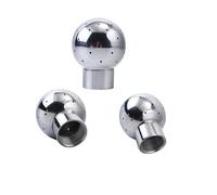 1/4" 3/8'' 1/2'' 3/4'' 1''Female Thread 304 Stainless Steel Sanitary Tank Cleaning Ball Fixed Rotating Spray Ball Nipple(Fixed Type,1-1/4")