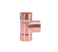 1/4" 3/8" 1/2" 5/8" 8 10 12 15 16 19 22 25-159mm ID Copper End Feed Solder Tee 3 Ways Plumbing Fitting Coupler Air Conditioner(ID 6.35mm Wall 0.8mm) Plumbing Fittings