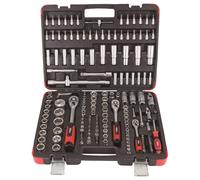 1/4", 3/8" & 1/2" DR SOCKET SET - 171PC; 1110171 (HILKA TOOLS) Qty X 1